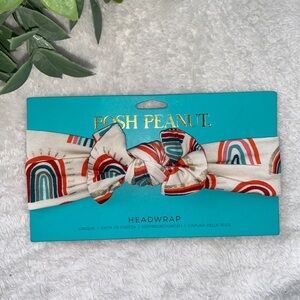 NWT Posh Peanut Skyla Rainbow Headwrap Bow 0-3M